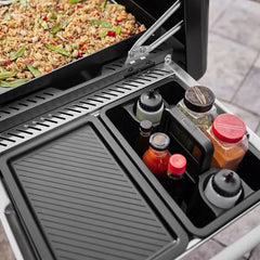 Weber Works™ Caddy with Tray Lid - Drops into Weber Works™ side table or XL side table