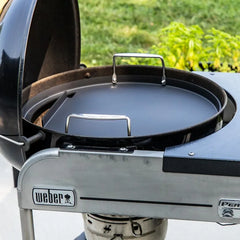 Rust-Resistant 22" Round Griddle Insert - Compatible with 22" Weber charcoal grills