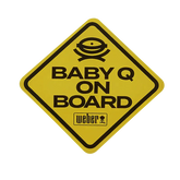 Limited Edition Weber "Baby Q on Board" Car Decal