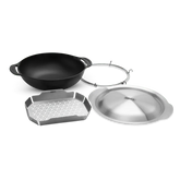 WEBER CRAFTED Wok & Steamer