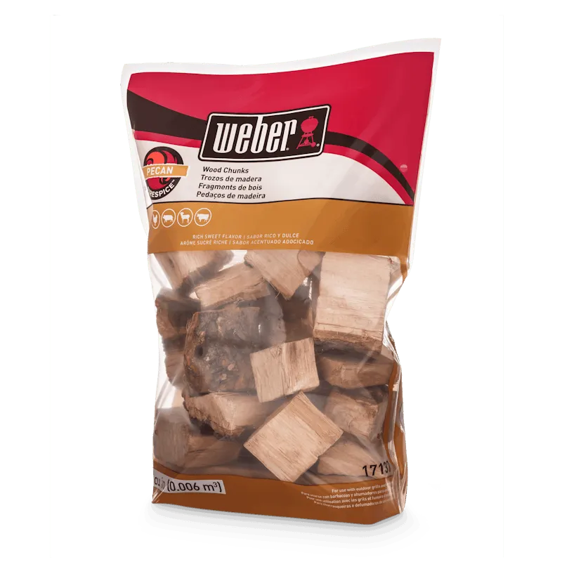 Pecan Wood Chunks - 350 cu. in. (0.006 m³) bag