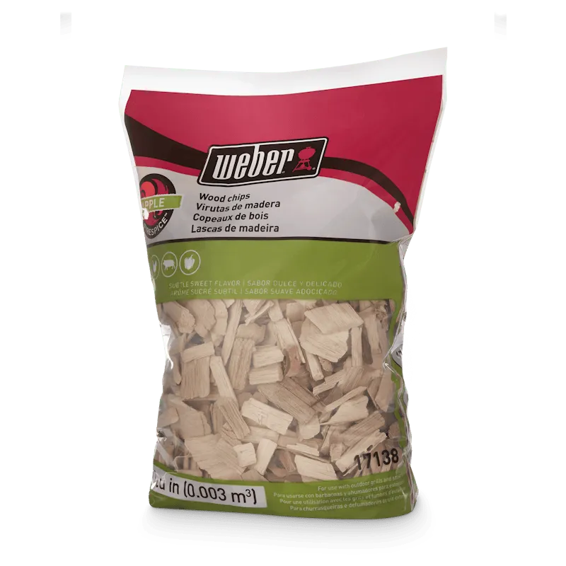 Apple Wood Chips - 192 cu. in. (0.003 m³) bag