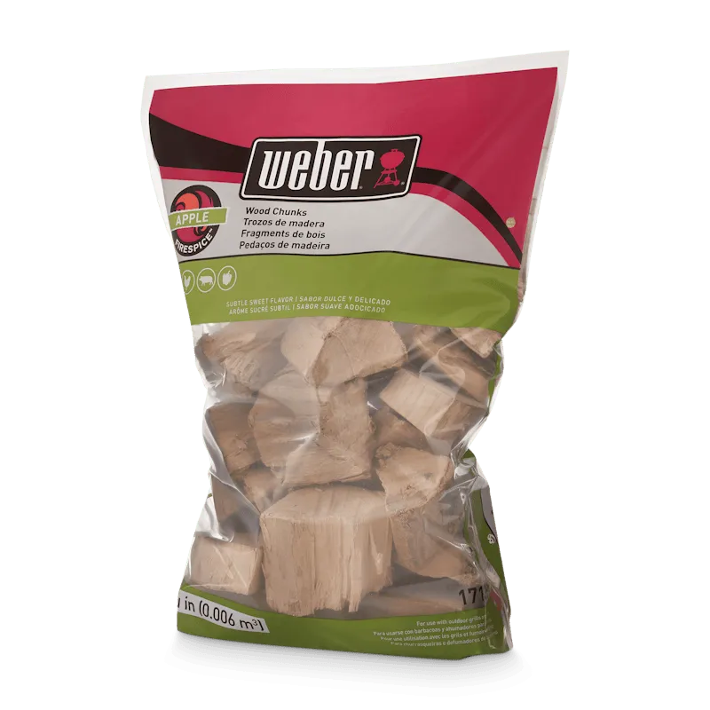 Apple Wood Chunks - 350 cu. in. (0.006 m³) bag