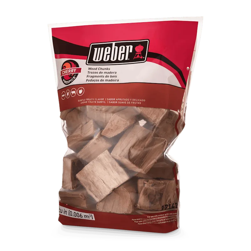 Cherry Wood Chunks - 350 cu. in. (0.006 m³) bag