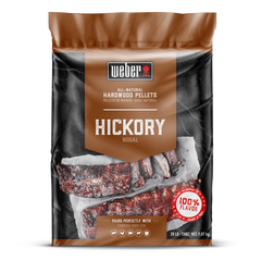 Hickory All-Natural Hardwood Pellets - 20 lb bag of grill pellets