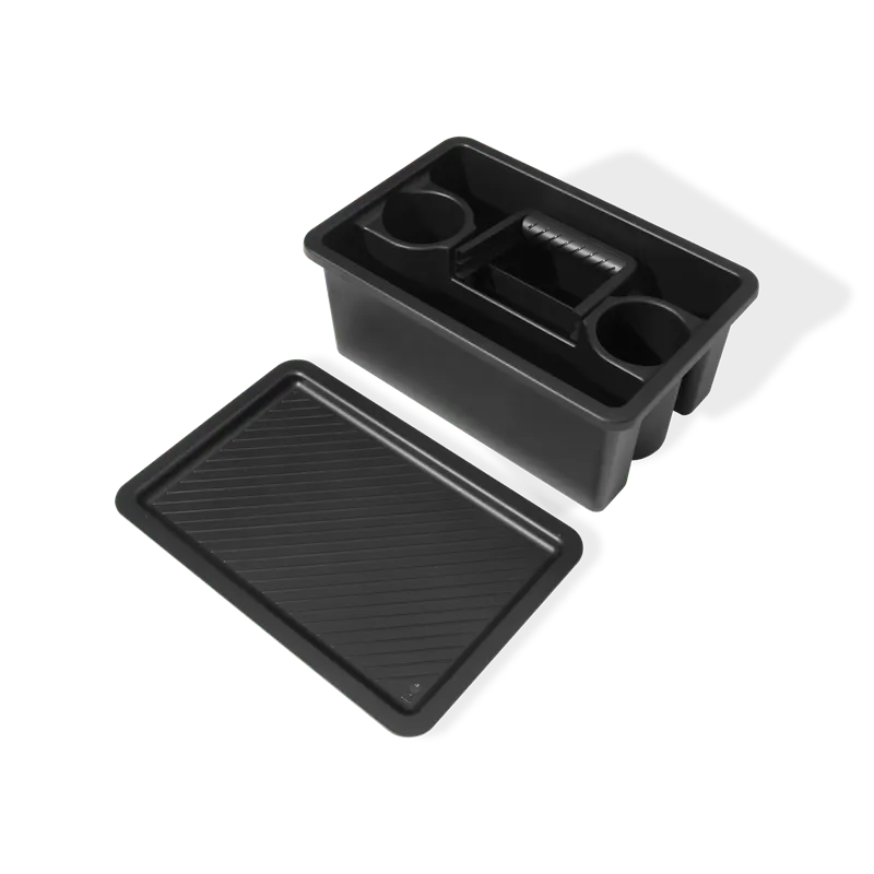 Weber Works™ Caddy with Tray Lid - Drops into Weber Works™ side table or XL side table