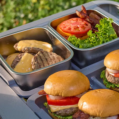 Weber Works™ Prep and Serve Kit - Drops into Weber Works™ side table or XL side table