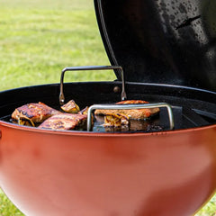 Rust-Resistant 22" Round Griddle Insert - Compatible with 22" Weber charcoal grills