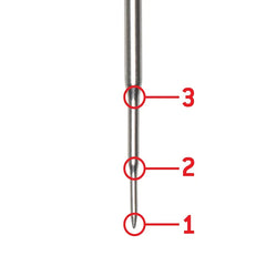 Premium Wired Food Probe (Triple Sensor) - Compatible with Searwood®, Weber Smoque™ and Summit Smart gas grills