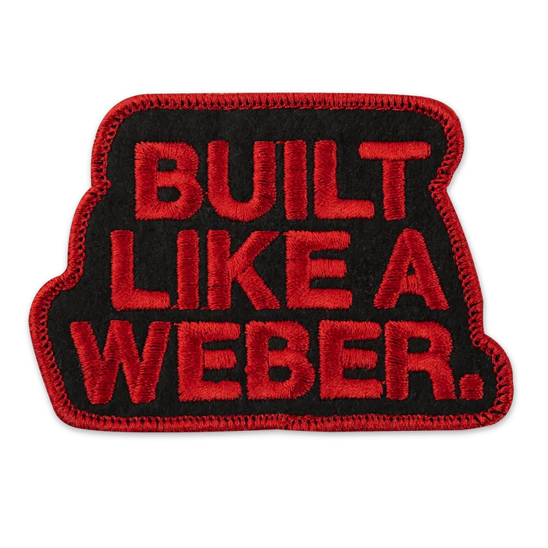 Limited Edition “Built Like a Weber” Patch