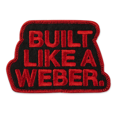 Limited Edition “Built Like a Weber” Patch
