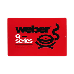 Limited Edition Weber Q Series Metal Sign