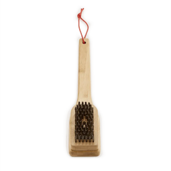 Grill Brush - 12” Bamboo