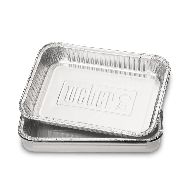 Drip Pans - Compatible with Weber Q, Pulse, Lumin, Weber Traveler, Spirit, Spirit II, 2022 Genesis 300/400, Genesis II 200/300, Genesis