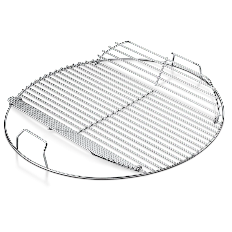 Hinged Cooking Grate - Compatible with 22" charcoal grills