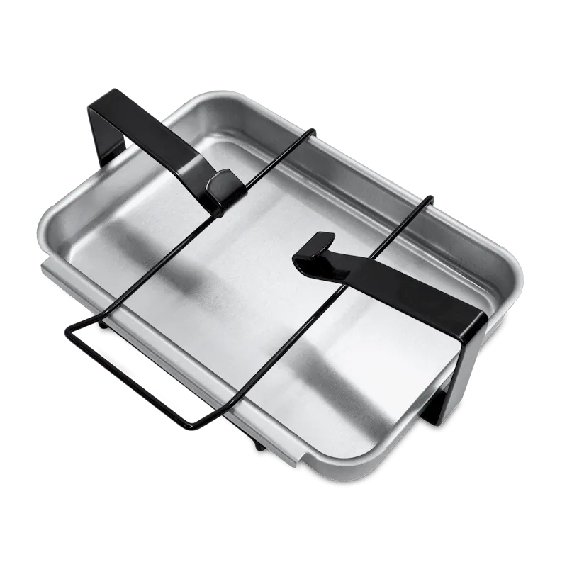 Drip Pan Holder - Compatible with most Spirit/Summit and Genesis 1000-5500/Silver/Gold/Platinum