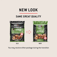 Apple All-Natural Hardwood Pellets - 20 lb bag of grill pellets